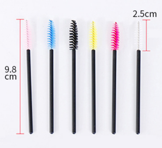 Mascara Brush 50 pcs/bag -  many COLORS