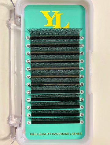 Y Lashes 0.07mm  C/CC/D curl  12-rows